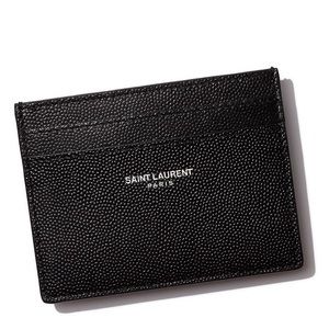 Saint Laurent
Grain Leather Card Case